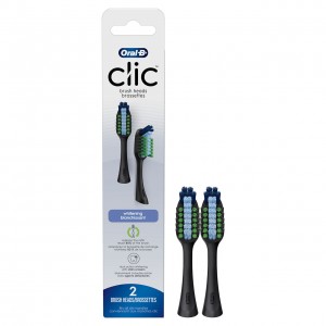 Oral-B Clic Toothbrush Whitening Andre Børstehoveder Sort | DK_OB94388