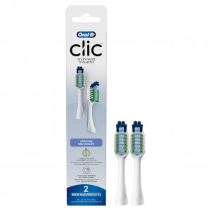 Oral-B Clic Toothbrush Whitening Andre Børstehoveder Hvide | DK_OB35112