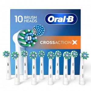 Oral-B CrossAction X-Filament Andre Børstehoveder Blå | DK_OB55581