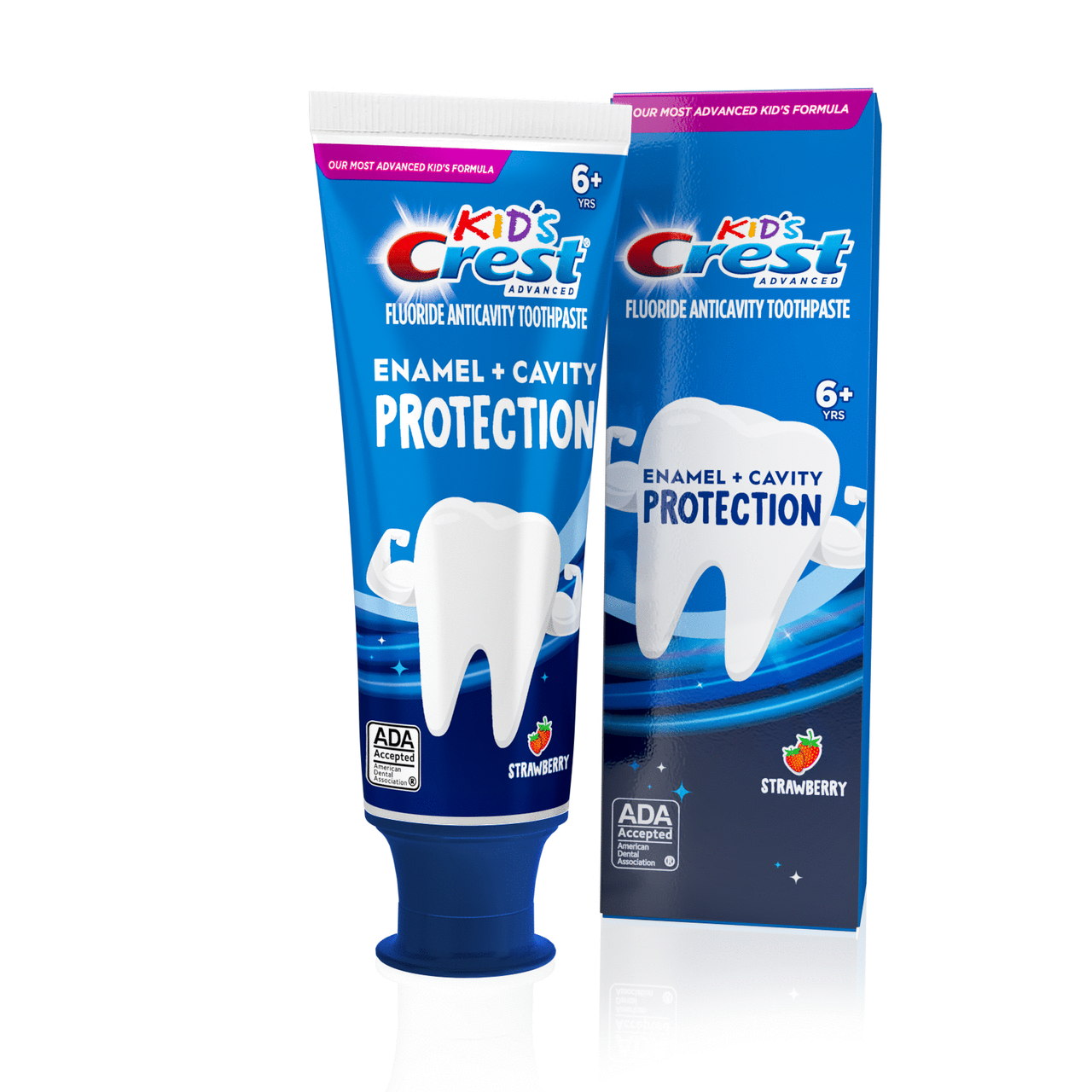 Oral-B Crest Enamel + Cavity Protection Udskiftningsbørstehoveder Blå | DK_OB37775