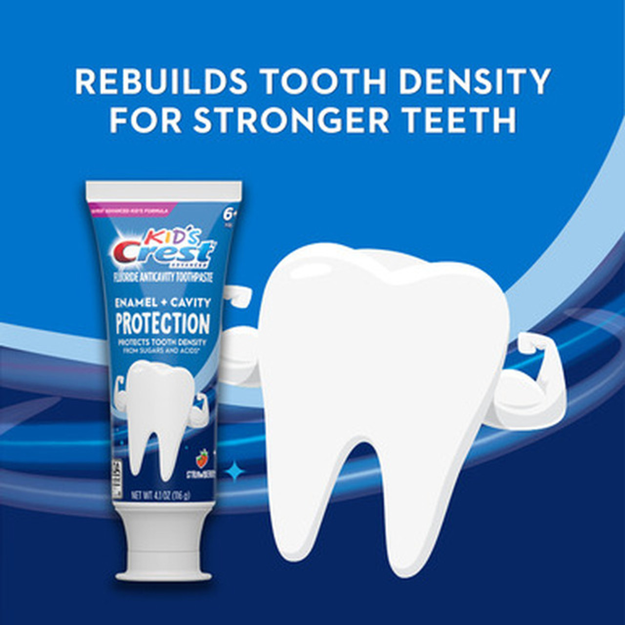 Oral-B Crest Enamel + Cavity Protection Udskiftningsbørstehoveder Blå | DK_OB37775