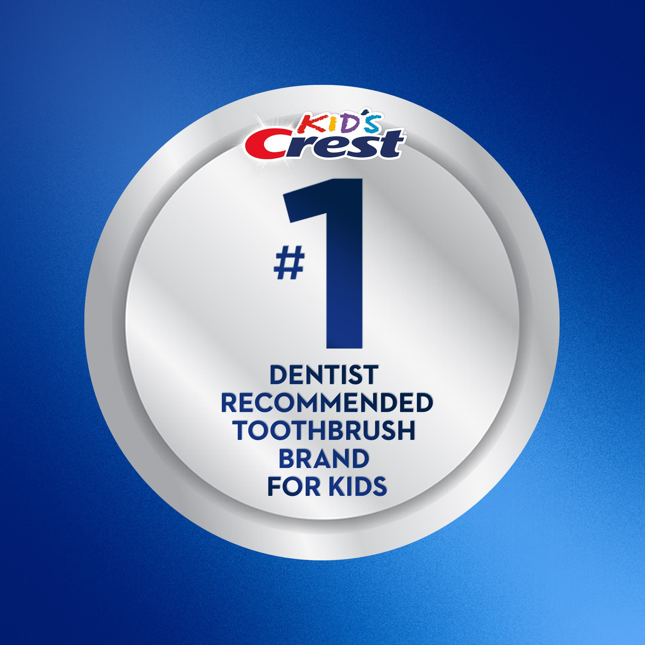 Oral-B Crest Kids Enamel + Cavity Protection Bunter Hvide Blå | DK_OB56453