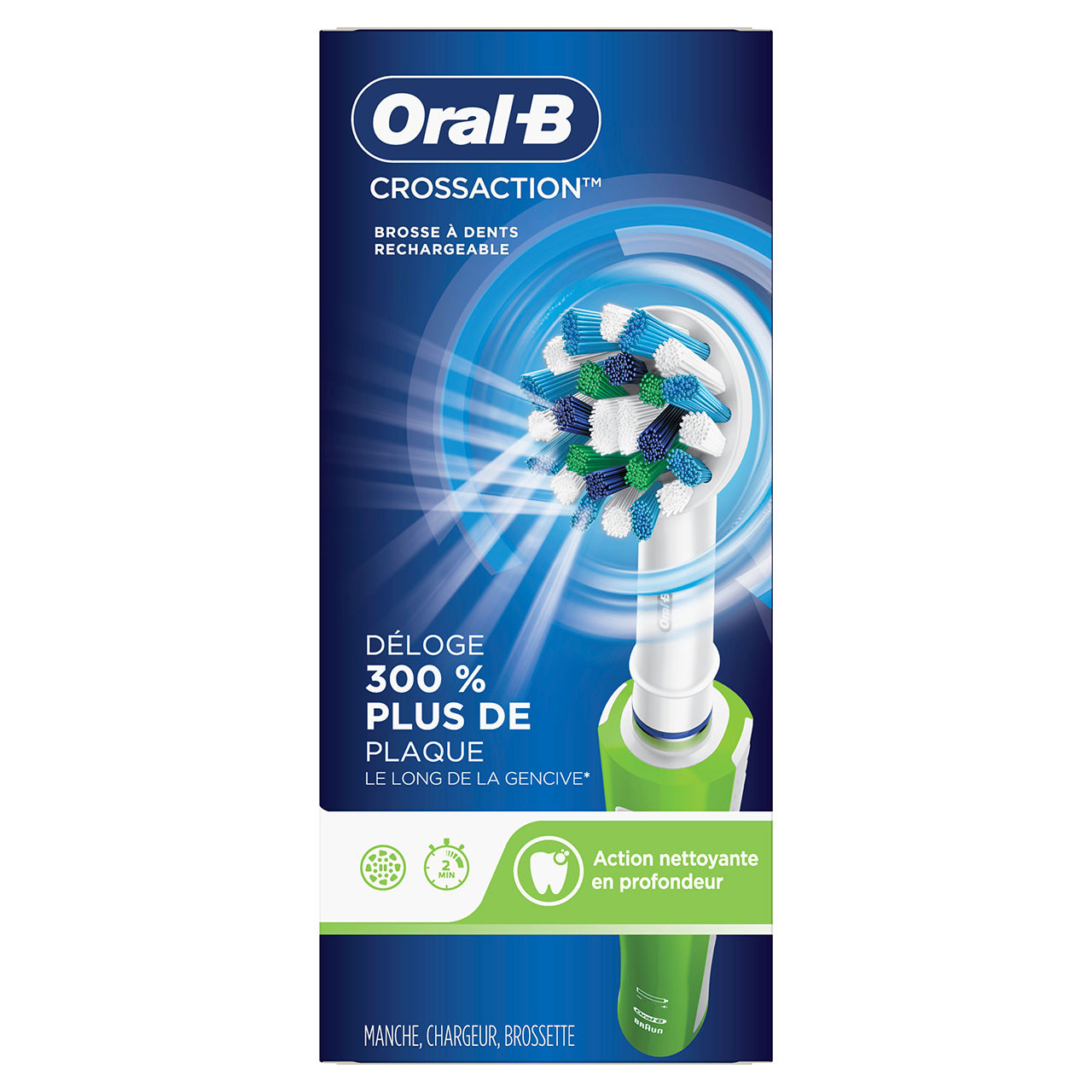 Oral-B Cross Action Pro-serien Grøn | DK_OB22177