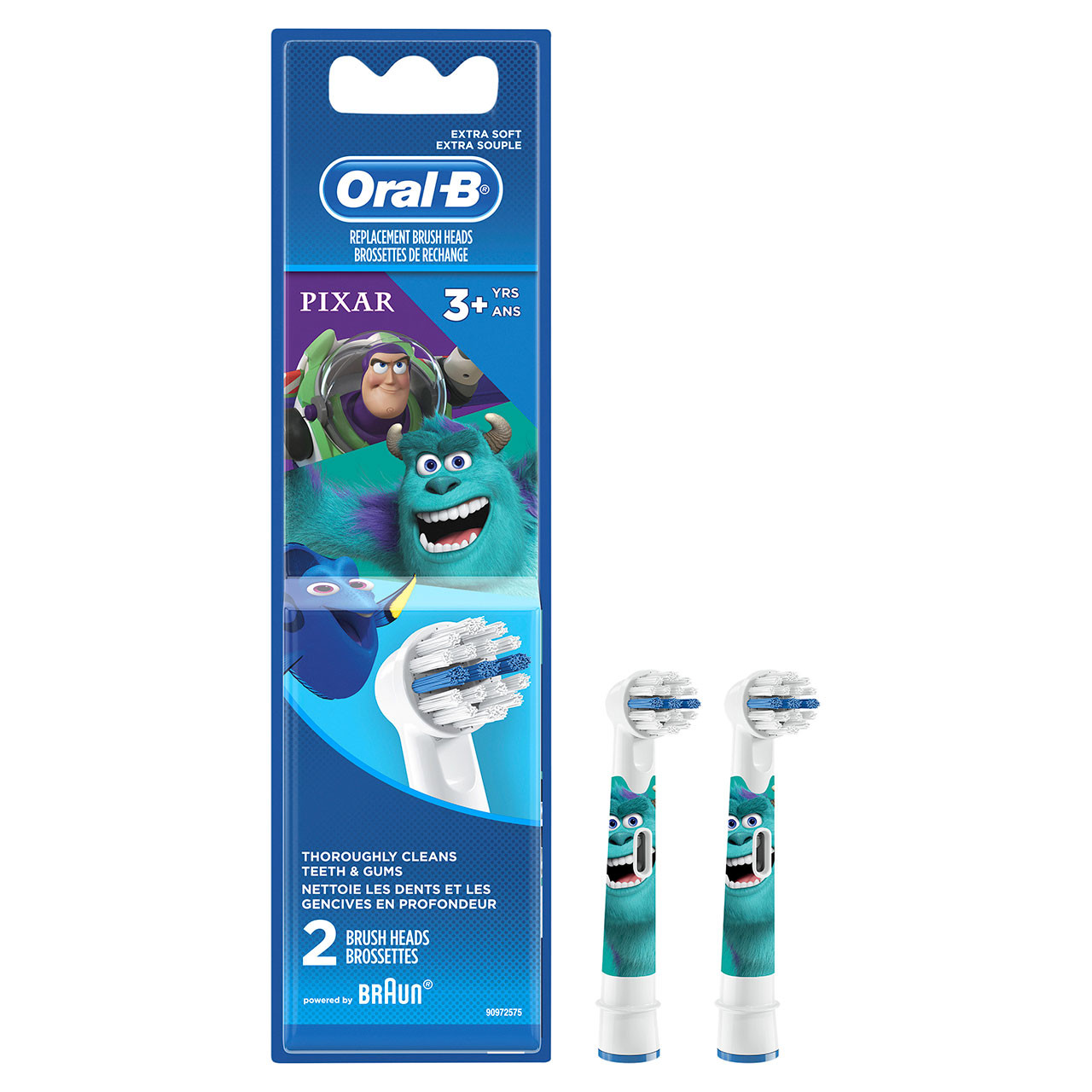 Oral-B Extra Soft Replacement Udskiftningsbørstehoveder Grøn | DK_OB58380