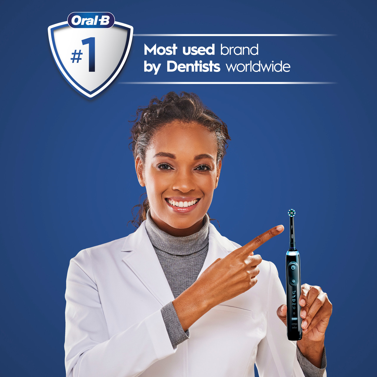 Oral-B Genius 7500 Rechargeable Genius-serien Sort Lyserød Guld | DK_OB28819