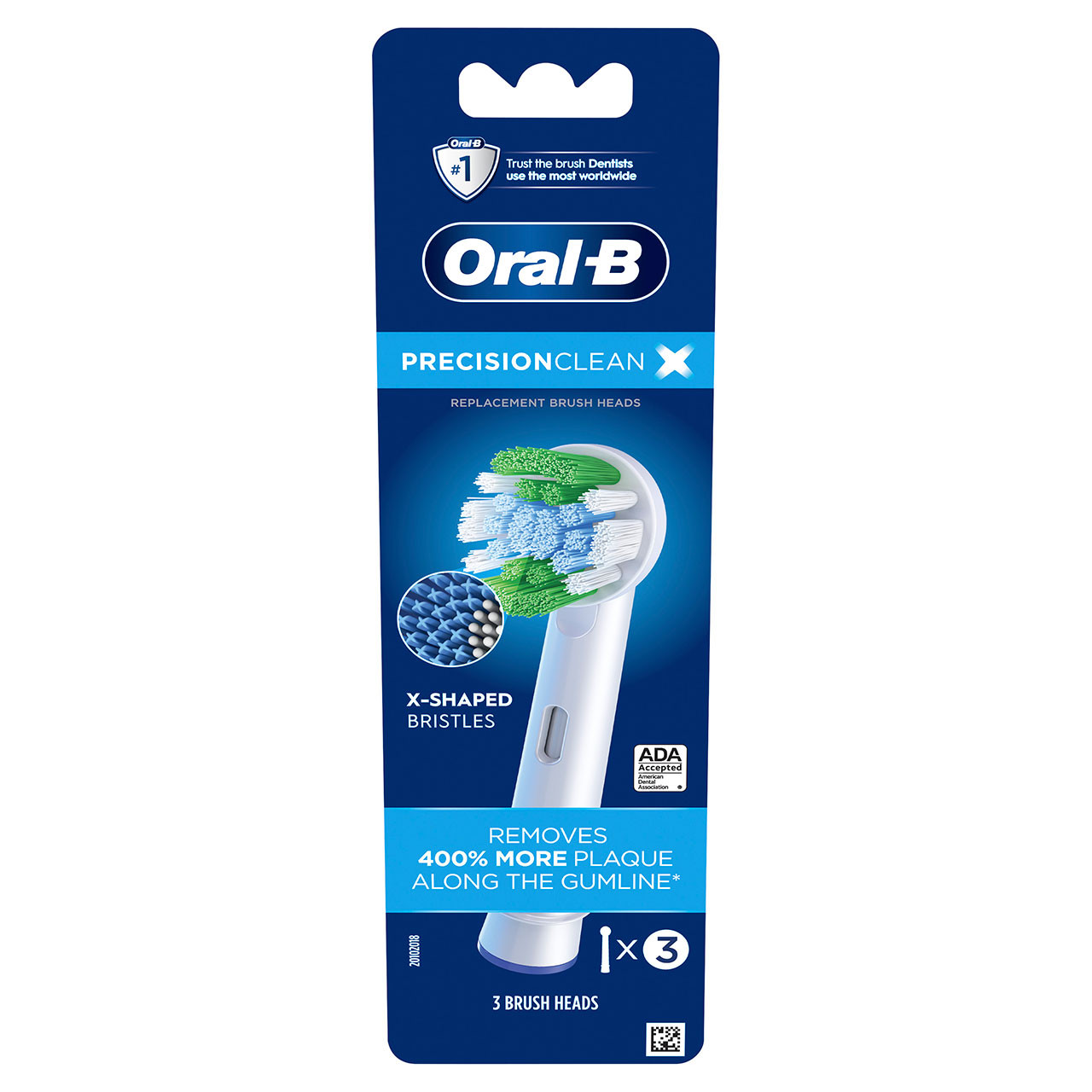 Oral-B Precision Clean X-Filament Andre Børstehoveder Hvide | DK_OB80158