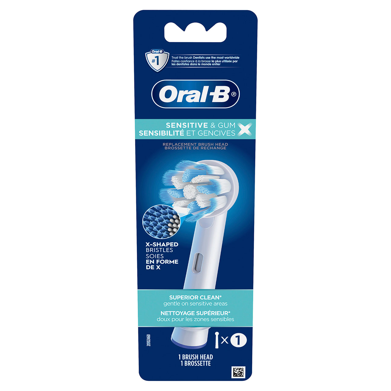 Oral-B Sensitive & Gum X X-Filament Andre Børstehoveder Hvide | DK_OB70578