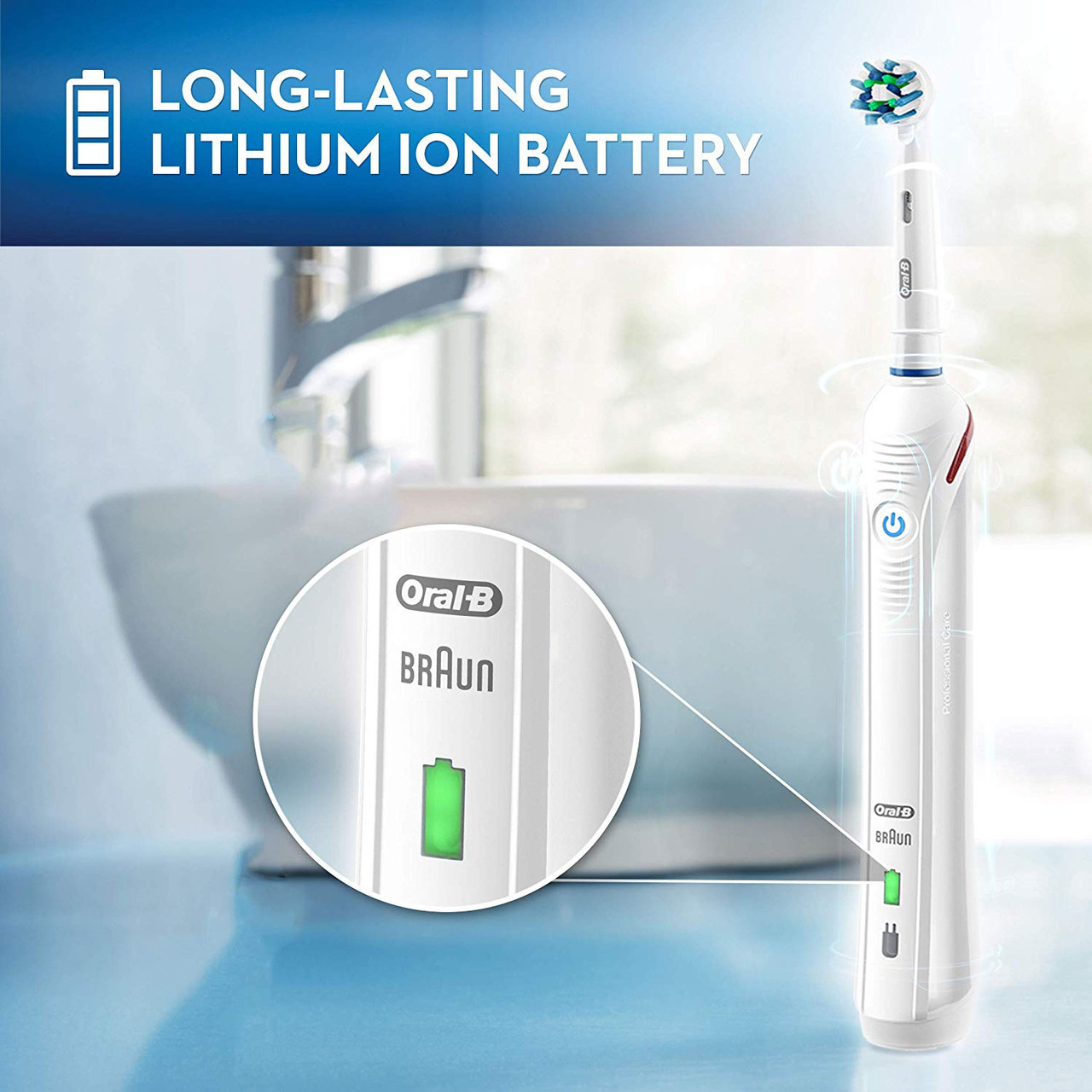 Oral-B Smart 1500 Power Rechargeable Smart-serie Hvide | DK_OB56371