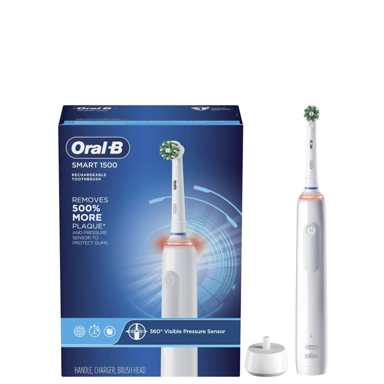 Oral-B Smart 1500 Power Rechargeable Smart-serie Hvide | DK_OB56371