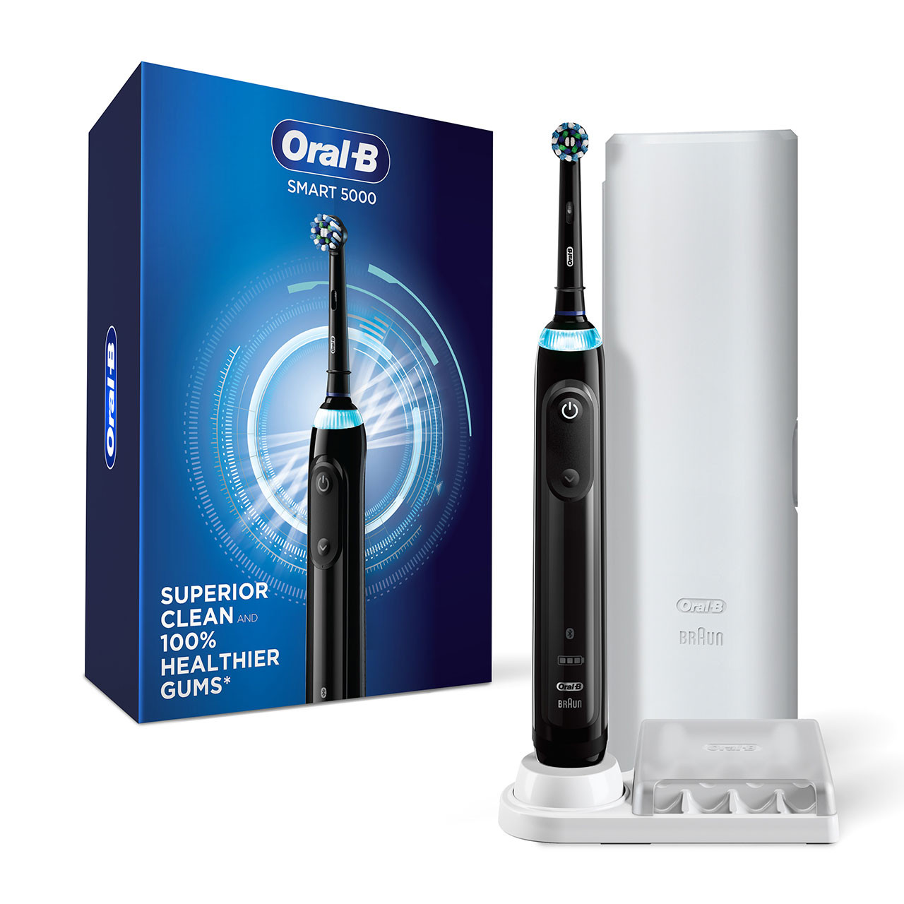 Oral-B Smart 5000 with Bluetooth Smart-serie Sort | DK_OB41321