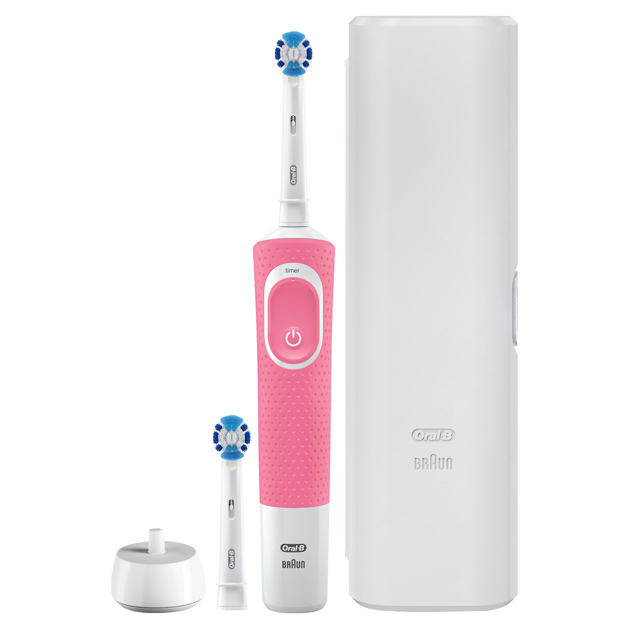 Oral-B Vitality Limited Rechargeable Pro-serien Hvide Lyserød | DK_OB38680