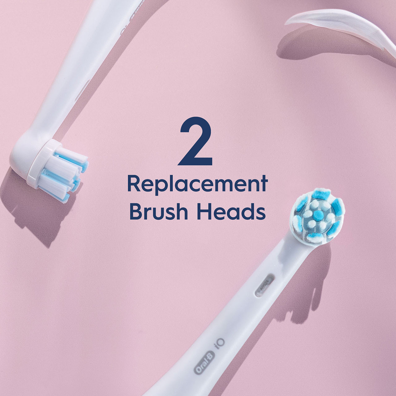 Oral-B iO Gentle Care iO Børstehoveder Hvide | DK_OB84935