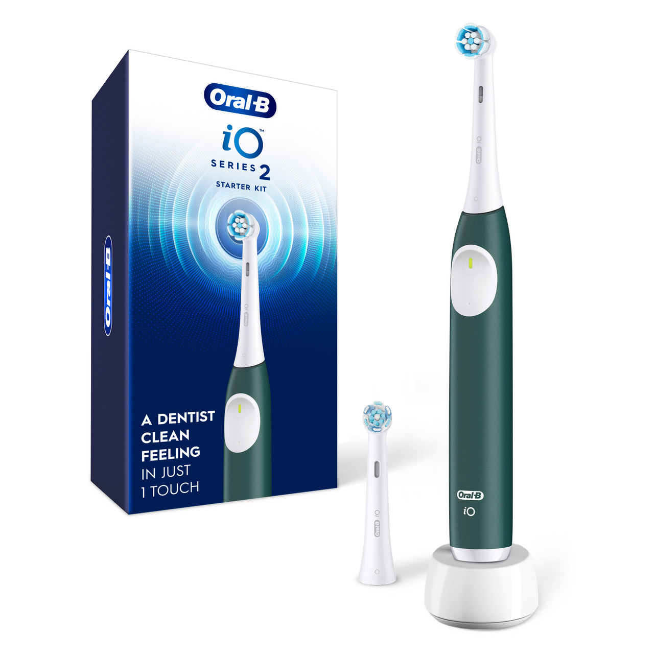 Oral-B iO Series 2 Rechargeable iO-serien Grøn | DK_OB32184