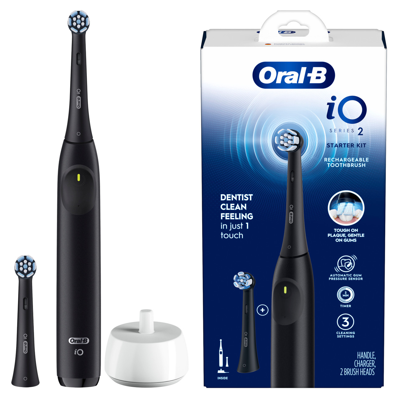 Oral-B iO Series 2 Rechargeable iO-serien Sort | DK_OB64131