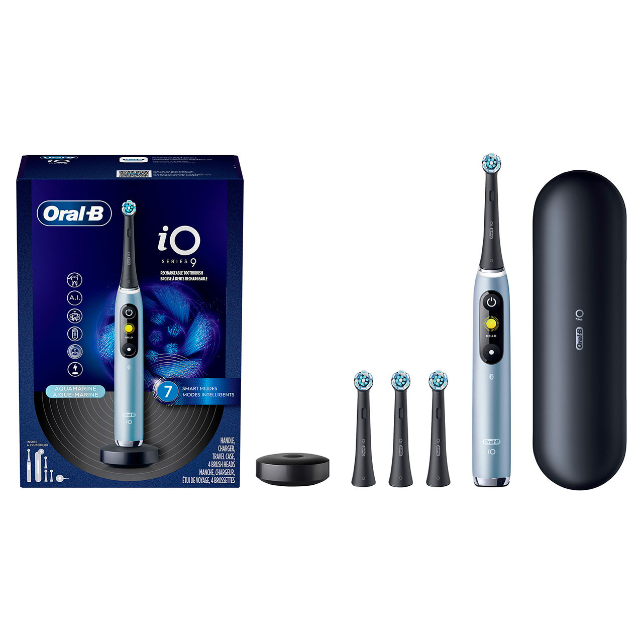 Oral-B iO Series 9 Rechargeable iO-serien Blå | DK_OB61841