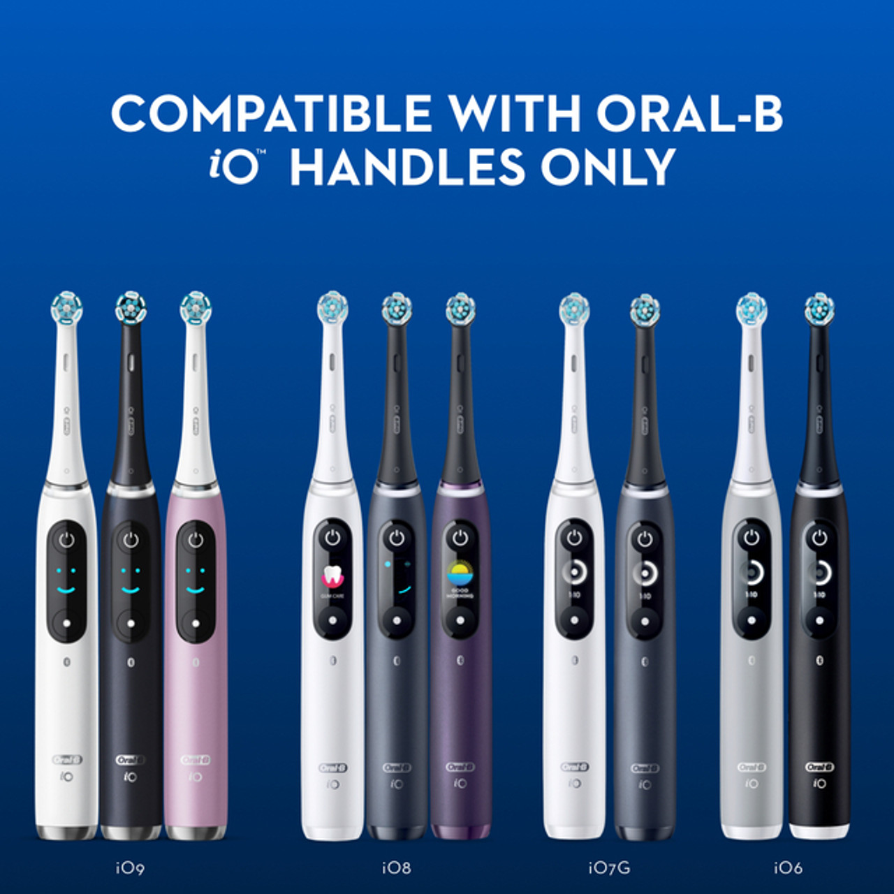 Oral-B iO Targeted Clean iO Børstehoveder Hvide | DK_OB21176